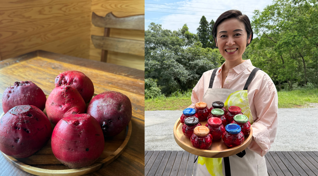 美容と健康に、ビーツのピクルスできました